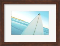 Framed Close-up of a surfboard, Fishery Bay, Australia