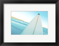 Framed Close-up of a surfboard, Fishery Bay, Australia