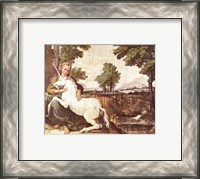 Framed Domenichino Unicorn Pal Farnese