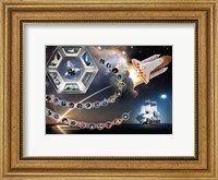 Framed Tribute To Endeavour