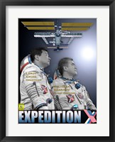 Framed Expedition 10 Crew Poster