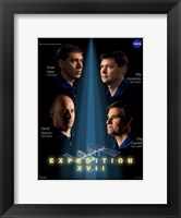 Framed Expedition 17 Crew Poster