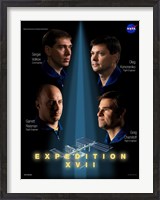 Framed Expedition 17 Crew Poster