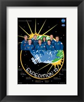 Framed Expedition 19 Crew Poster