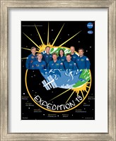 Framed Expedition 19 Crew Poster