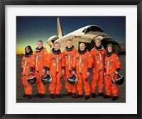 Framed STS 121 Crew Portrait