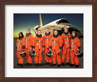 Framed STS 121 Crew Portrait