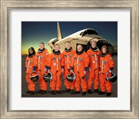Framed STS 121 Crew Portrait
