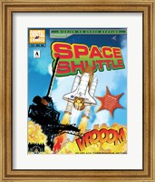 Framed STS 121 Mission Poster