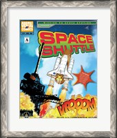 Framed STS 121 Mission Poster