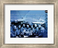 Framed STS 127 Mission Poster