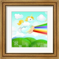 Framed Rainbow Guide Unicorn