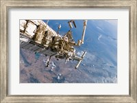 Framed ISS Panoramic View Day 5