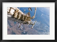 Framed ISS Panoramic View Day 5