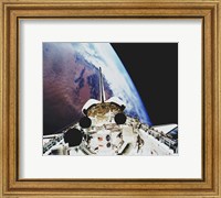 Framed Atlantis STS-45 Payload