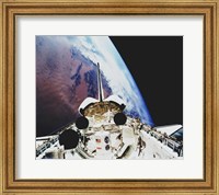 Framed Atlantis STS-45 Payload
