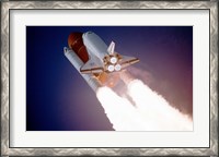 Framed Atlantis Taking Off on STS-27