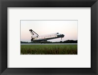 Framed Atlantis STS-73 Landing