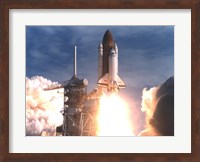 Framed Columbia Launch