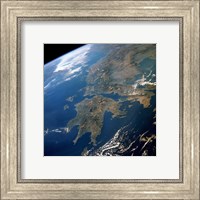 Framed Greece from Space