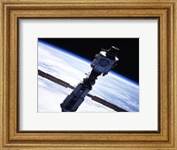 Framed International Space Station