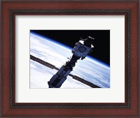 Framed International Space Station