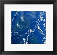 Framed Reef Base as seen from space taken by Atlantis
