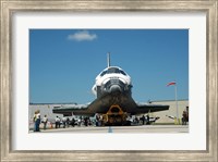 Framed Shuttle Discovery