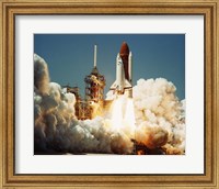 Framed Space Shuttle Challenger