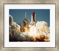 Framed Space Shuttle Challenger