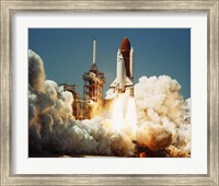 Framed Space Shuttle Challenger