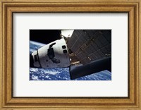 Framed Space Shuttle Atlantis MIR