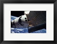 Framed Space Shuttle Atlantis MIR