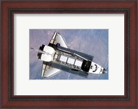 Framed STS-112 Atlantis carrying S1 truss