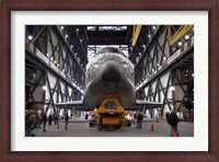 Framed STS-117 Atlantis VAB