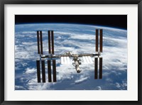 Framed STS-126  ISS Flyaround