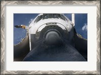 Framed STS-129 Atlantis Rendezvous Pitch Maneuver