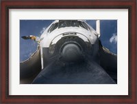 Framed STS-129 Atlantis Rendezvous Pitch Maneuver