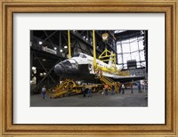 Framed STS-129 Orbiter Atlantis Rollover