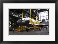 Framed STS-129 Orbiter Atlantis Rollover