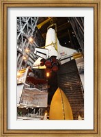 Framed STS-129 Orbiter Atlantis Sling