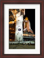 Framed STS-129 Payload Canister