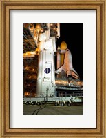 Framed STS-129 Payload Canister