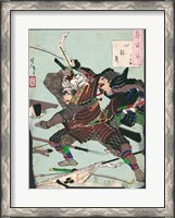 Framed Battle of the Samurai