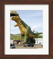 Framed Tyrannosaurus Model