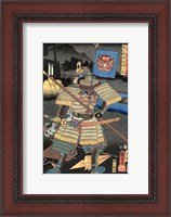 Framed Kuniyoshi 6 Select Heroes