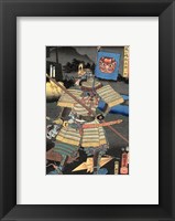 Framed Kuniyoshi 6 Select Heroes
