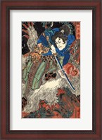 Framed Kuniyoshi Utagawa, Suikoden Series