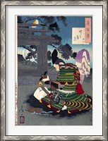 Framed Yoshitoshi - 100 Aspects of the Moon