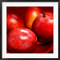 Framed Red Mangoes